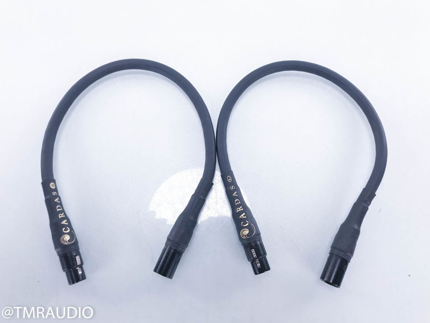 Cardas Golden Reference XLR Cables .5m Pair Balanced Interconnects (15393)
