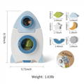Dimensions of the Montessori Learning Rocket.