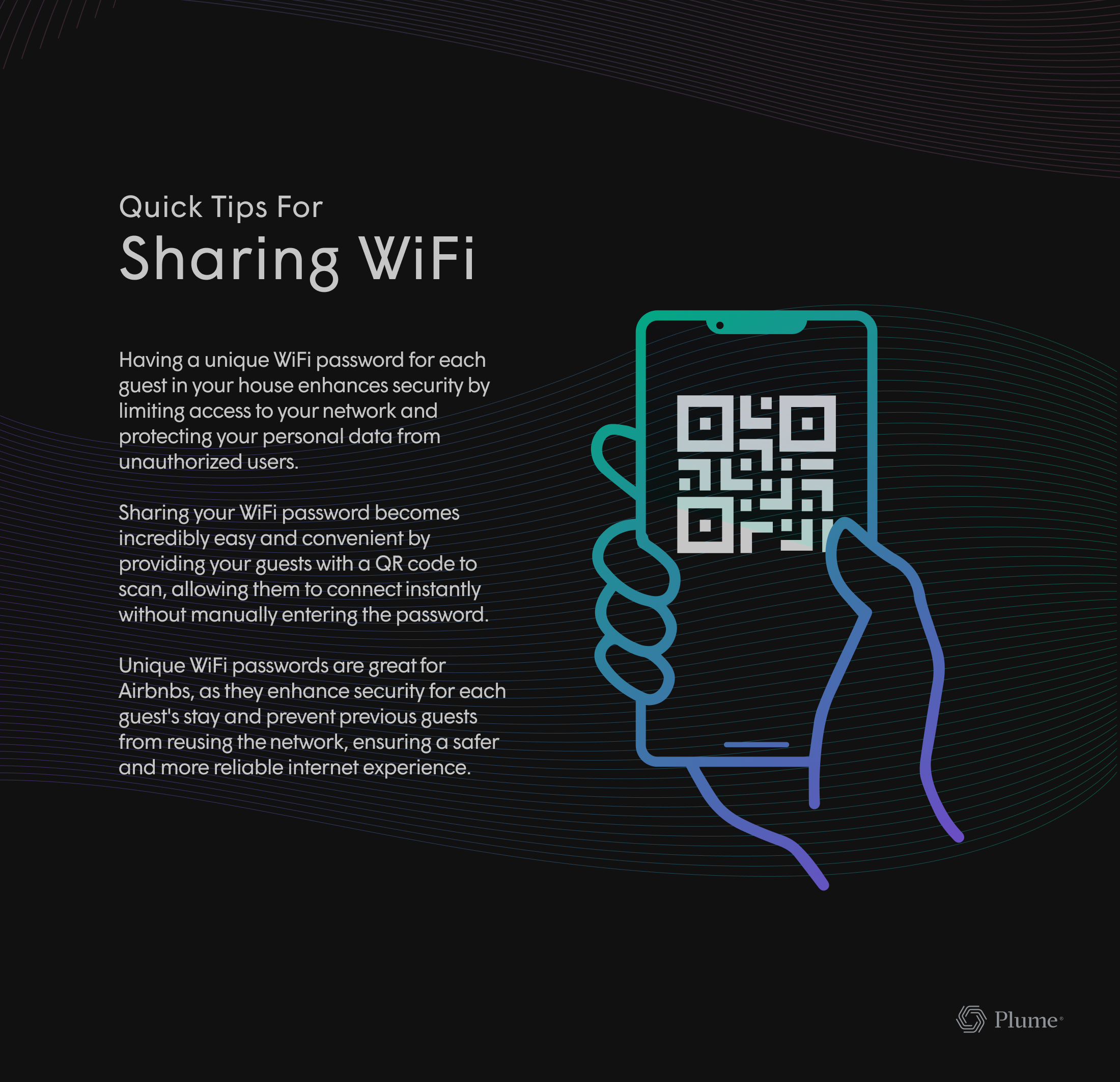 Quick Tips for sharing wifi