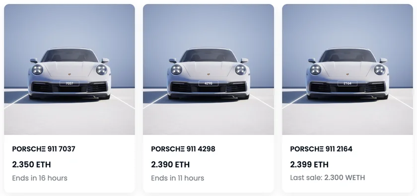 Porsche NFT
