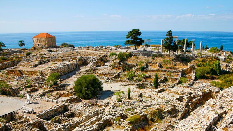 Ruins at Byblos, Lebanon 