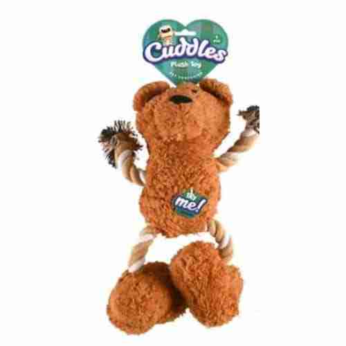 Rope Plush Toy 25X30Cm Pig, Bear, Rabbit