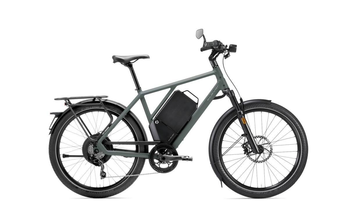 Speed pedelec Klever N Rogue 45 avec transmission par chaîne et dérailleur 10 vitesses