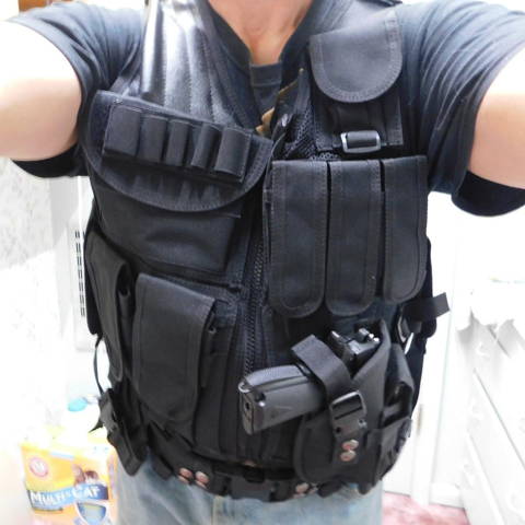 shoulder holster review, shoulder holster for men, shoulder holster for fat guy, right hand shoulder holster