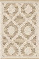 Textured wool and jute rug cream and ivory