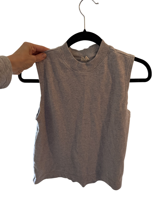 Women's Airplane Mock Neck Shell