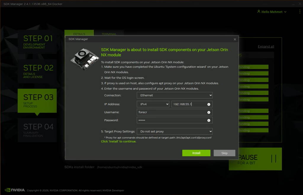 SDK Manager step-3