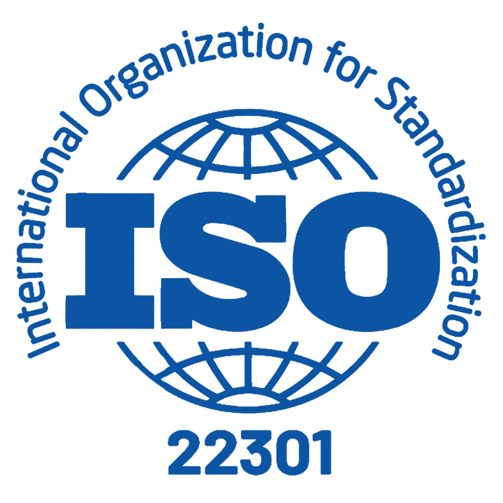 ISO 22301's logo