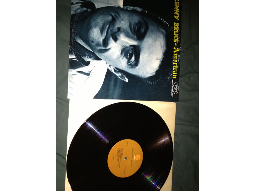 Lenny Bruce - American Fantasy Records LP  NM