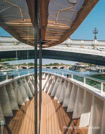 Sail beneath historic bridges