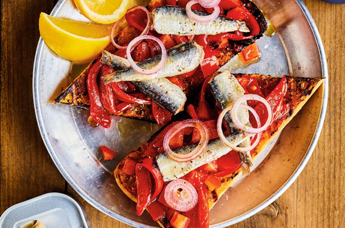 Sardine Toasts