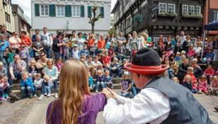 clown zappo zauberei mit kind