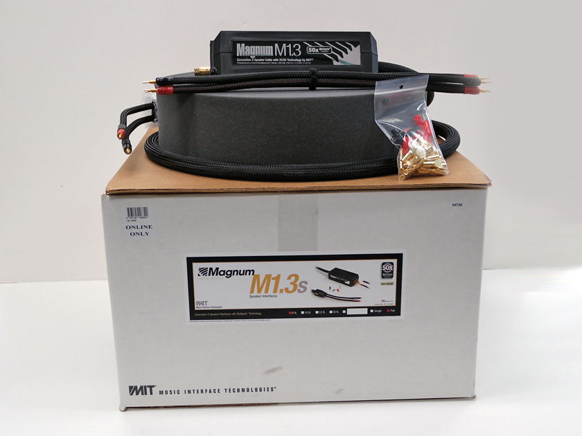 MIT Magnum M1.3 8ft pair, 60% OFF! New-in-Box