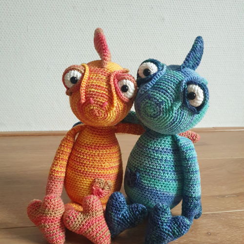 Amigurumi - Kameleon Koen