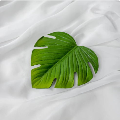 Monstera Coaster (6 Pack) - Realistic Artificial Flowers and Greenery - Image 3