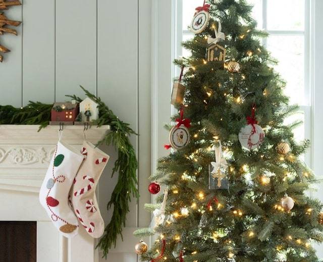 raz imports christmas tree ornament glass ball with cardinal and glitter detail