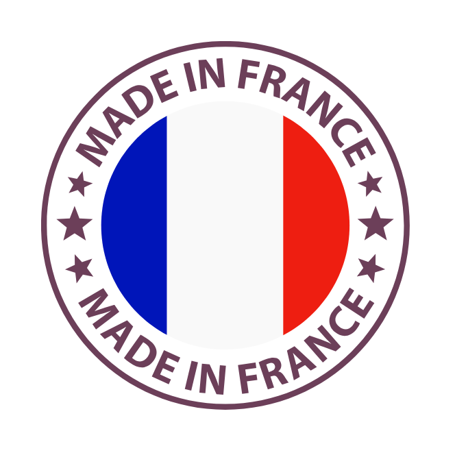 Logo Made in France Hokee Minéraux, produits expédiés depuis la France et créations artisanales françaises en pierres naturelles