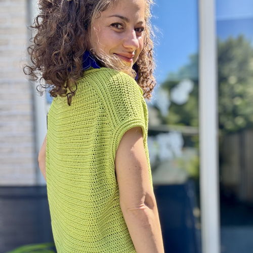 The Polo T-Shirt Crochet Pattern | Oversized, Drop-Shoulder Design (XS–5XL)