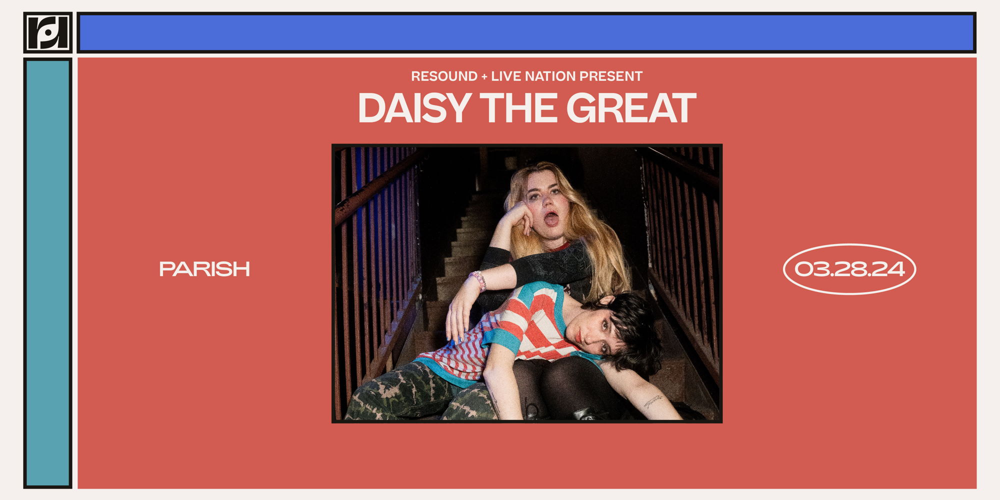 Live Nation & Resound Present: Daisy the Great at Parish on 3/28 promotional image