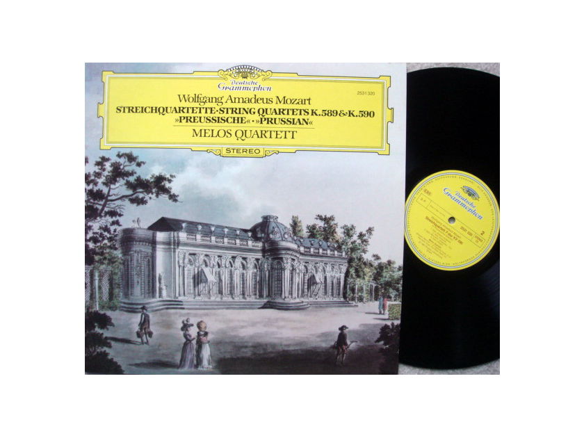 DG / Mozart String Quartets KV.589 & 590, - MELOS QUARTET, MINT!