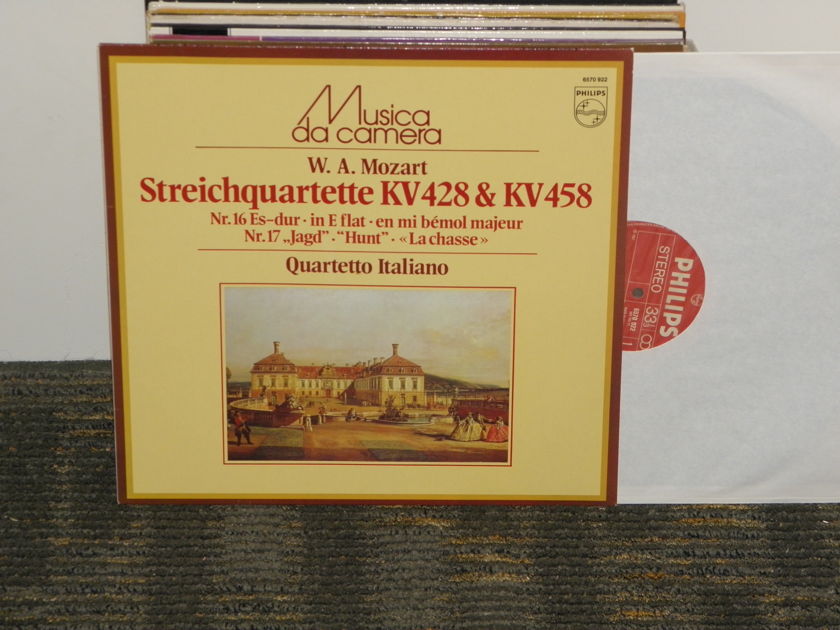 Quartetto Italiano - Mozart "StringQuartette KV 428& KV 458" Philips Import Pressing 6570 922 Holland