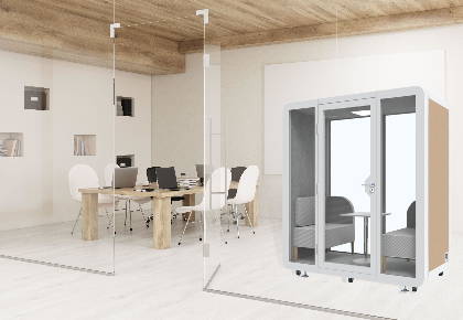 office soundproof phone booth, meeting pods