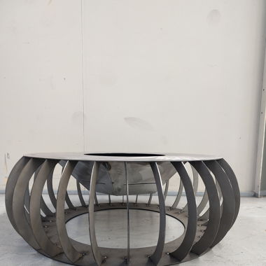 Design Feuerstelle Stahl Garten / Feuerschale 