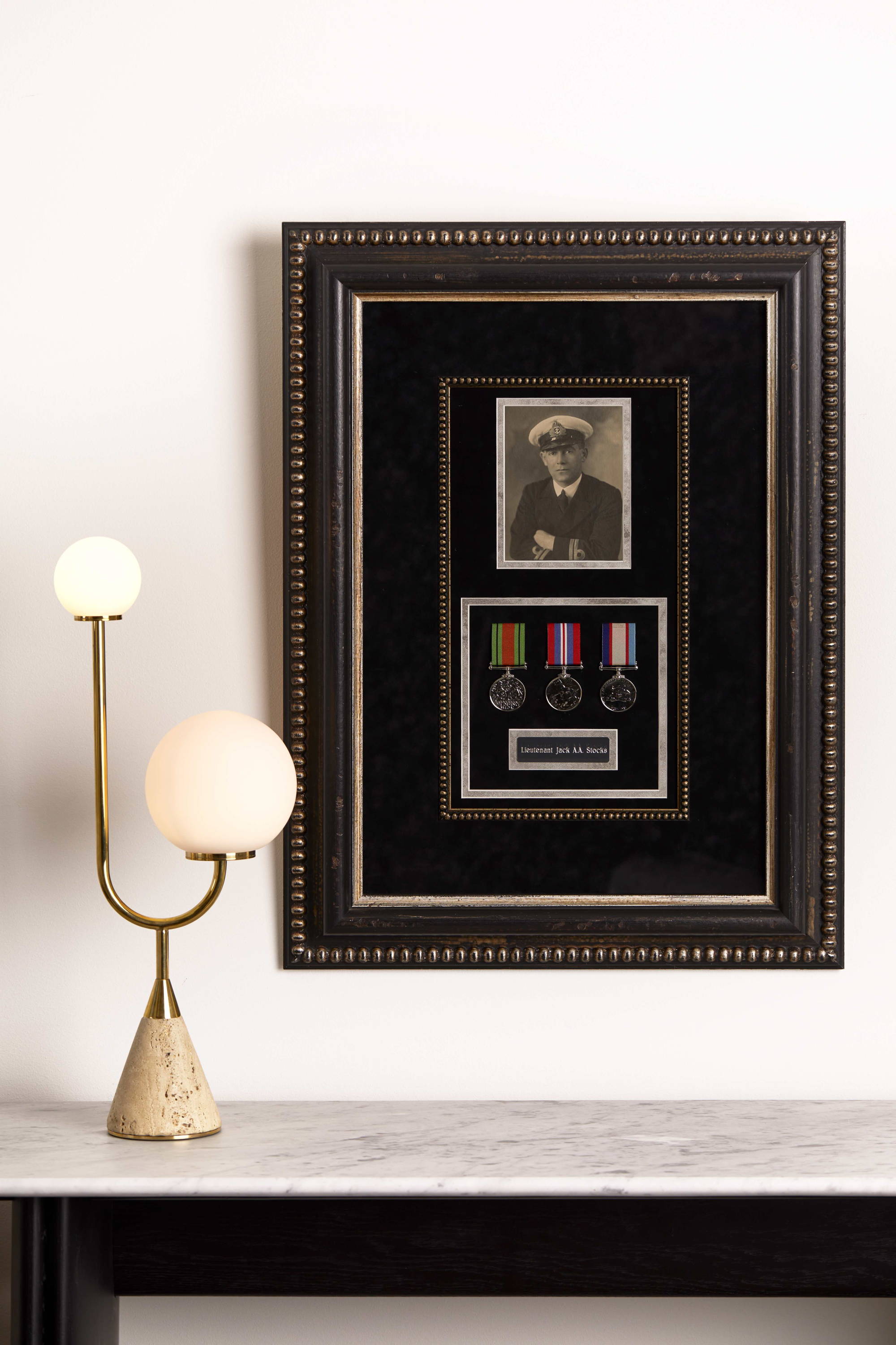 Framed War Medals by FRAMING TO A T