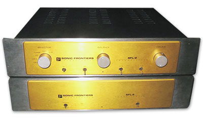 SONIC FRONTIERS SFL-2 Line Stage Preamplifier (Gold) - ...
