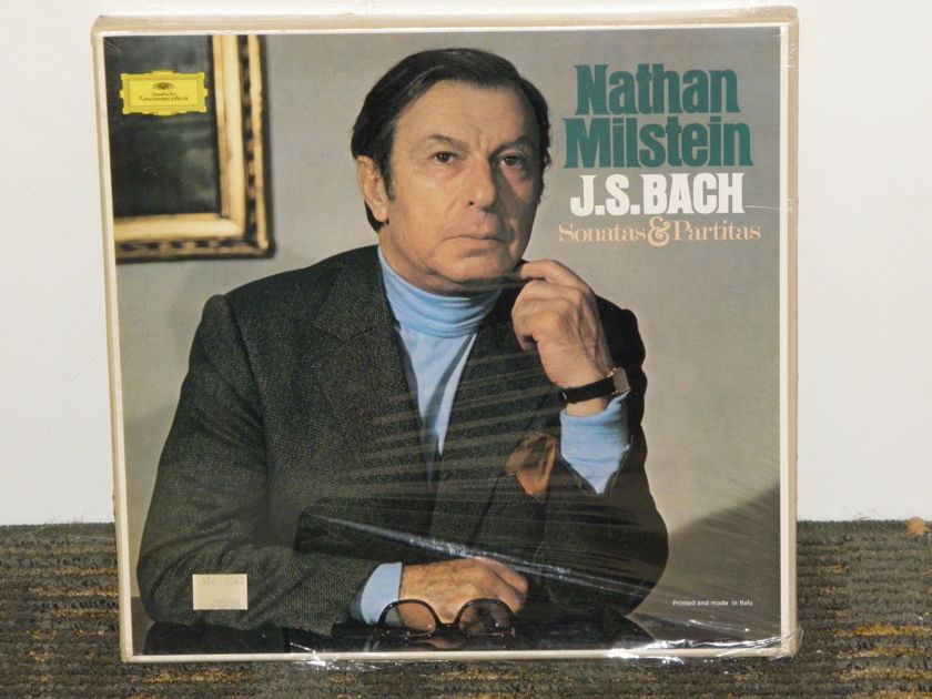 Nathan Milstein  - JS Bach "Sonatas & Partitas for Solo Violin" DG 2721 087 3LP boxset STILL SEALED/NEW