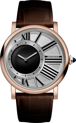 Rotonde de Cartier Mysterious Hour Pink Gold