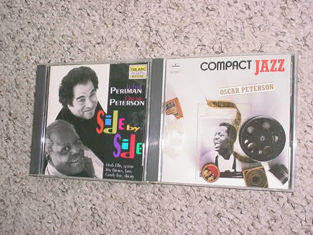 jazz Oscar Peterson 2 cd cd's - compact jazz W. Germany...