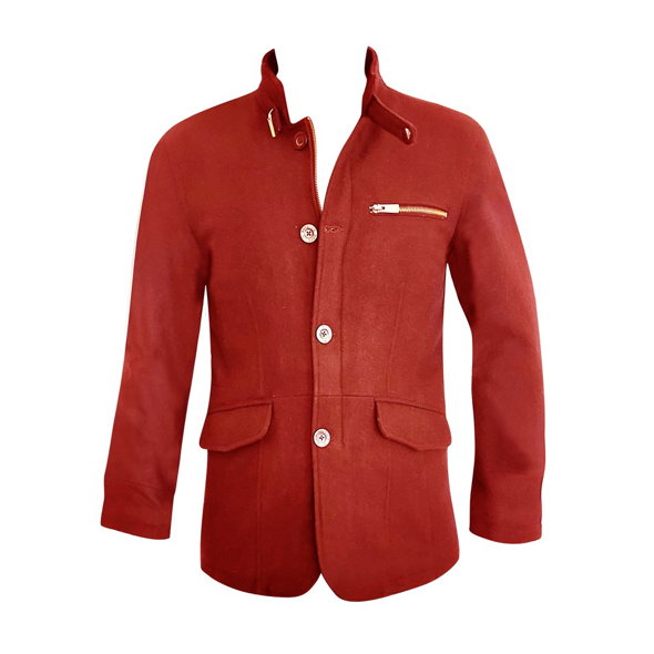 BOGOTA - Burgundy WOOL AND CASHMERE