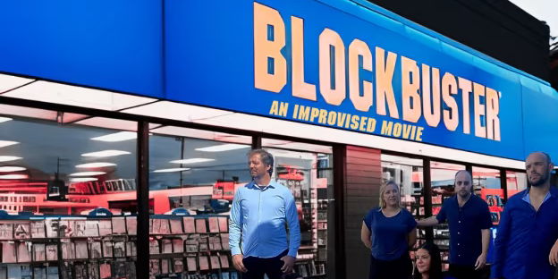 Blockbuster: An Improvised Movie promotional image