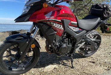 2017 HONDA CB500X motorcycle for rent near Tampa, FL