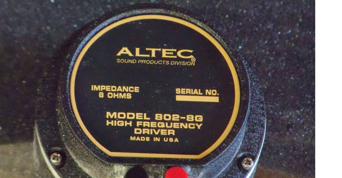 Altec Lansing 802-8G Altec's Best Vintage  For Sale