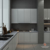 fukuto-services-contemporary-modern-malaysia-selangor-dry-kitchen-wet-kitchen-3d-drawing