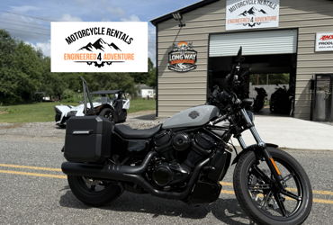 2025 HARLEY-DAVIDSON NIGHTSTER motorcycle for rent near Canton, NC