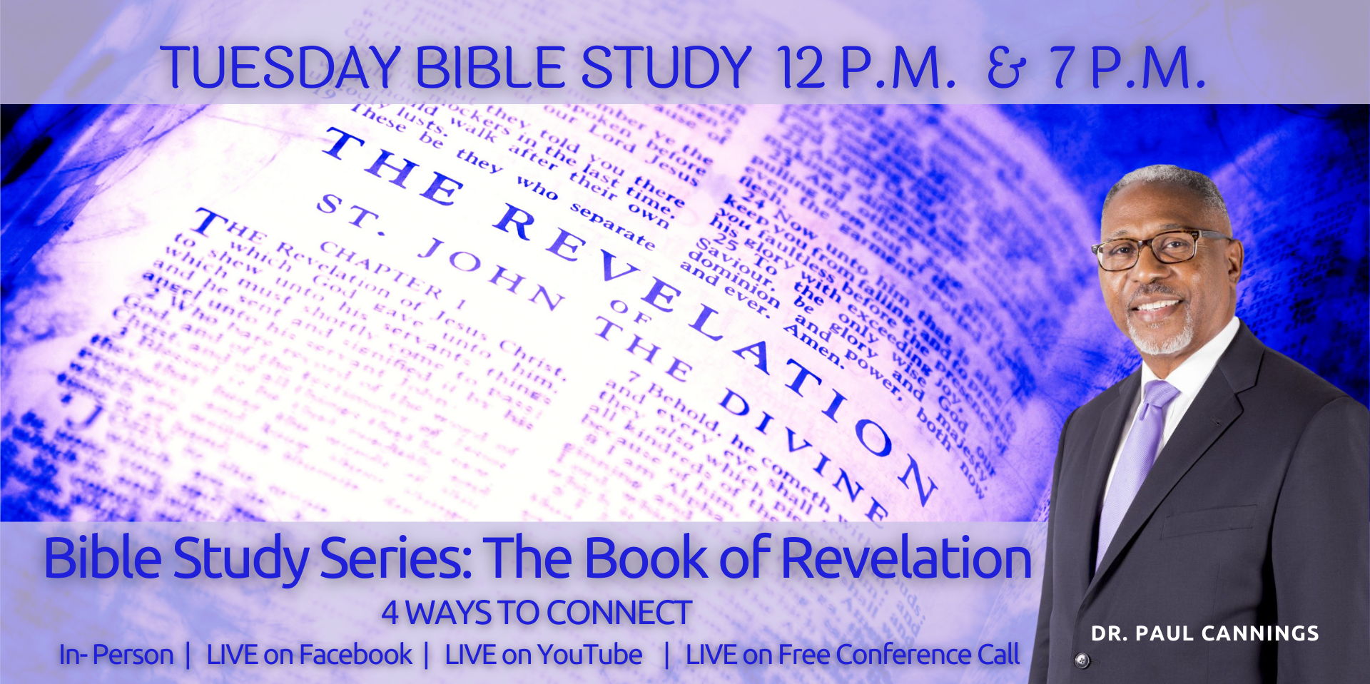 Tuesday Bible Study Series - The Book of Revelation promotional image