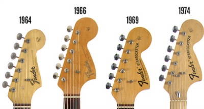 CBS era Fender 1966 headstock