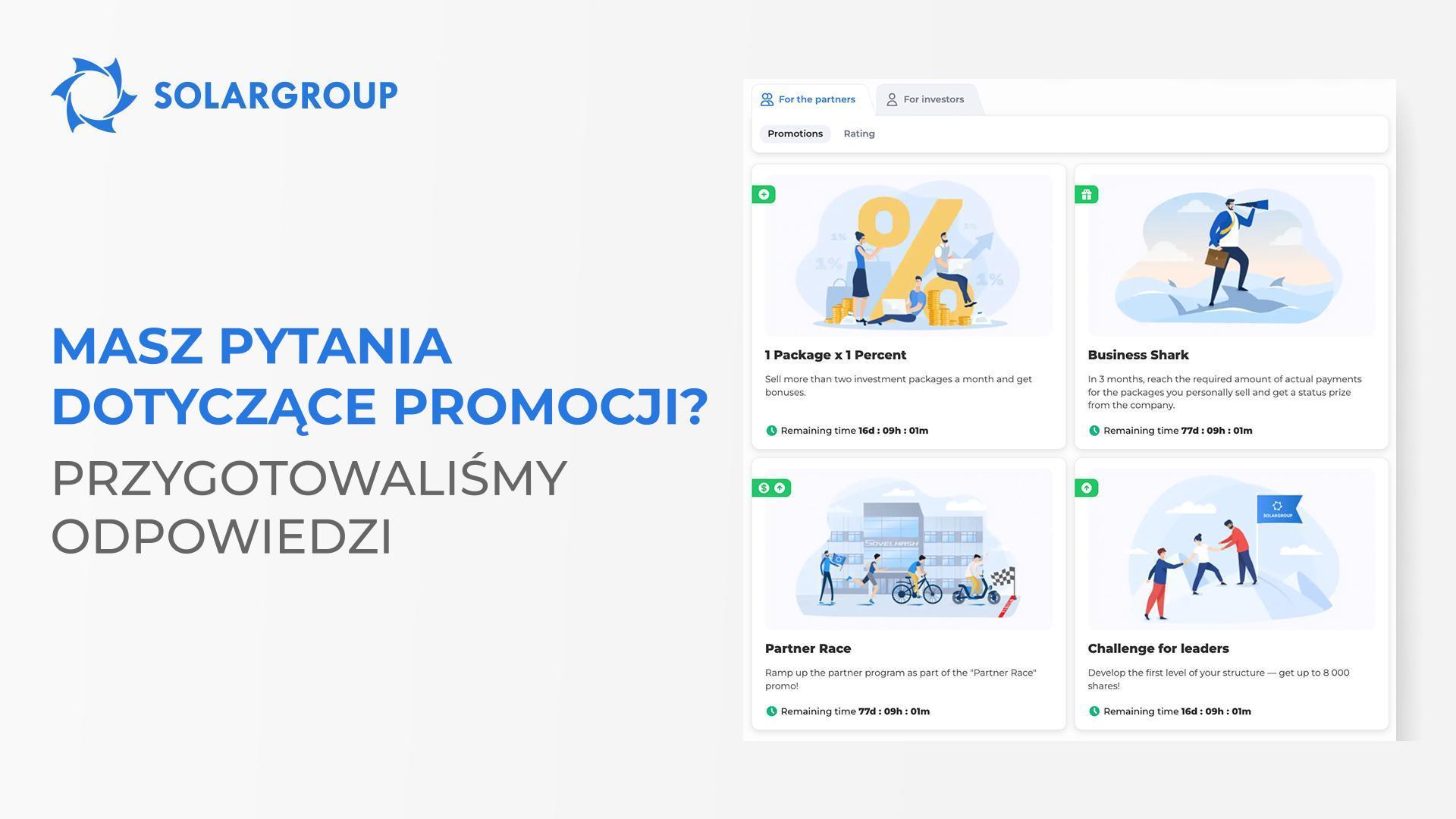 Masz pytania dotyczące promocji? Przygotowaliśmy odpowiedzi