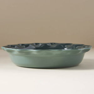 Le Creuset 9" Heritage Pie Dish, Dark Green