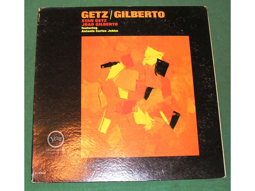 STAN GETZ / JOAO GILBERTO - 1964 MONO VERVE 1st PRESS ***GATE with SLEEVE***