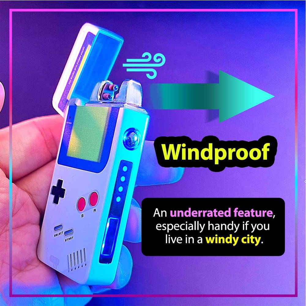 Hephaestus Windproof Electronic Arc Lighter GGs