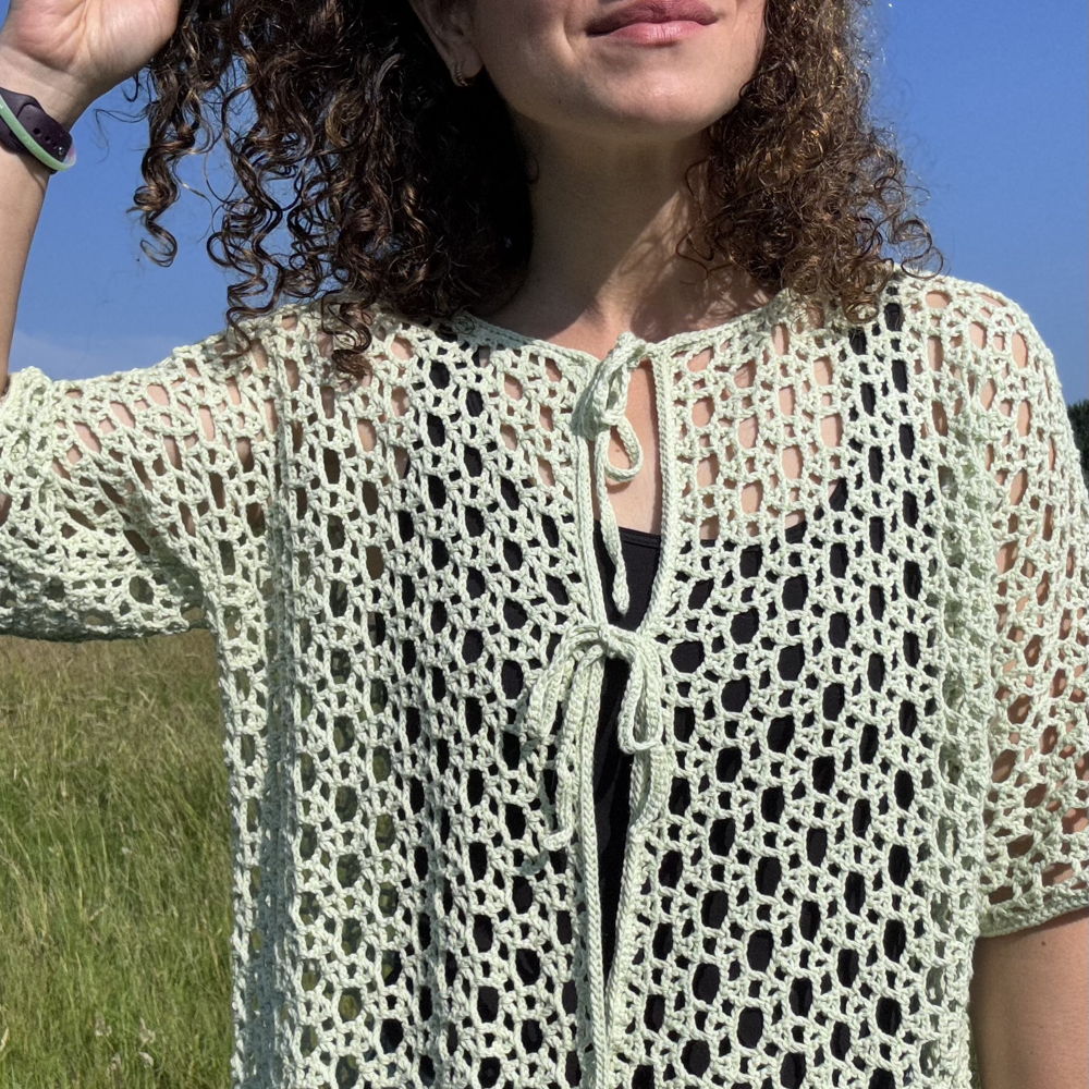 🧶 Mojito Shirt Crochet Pattern – Digital PDF (XS–4XL)