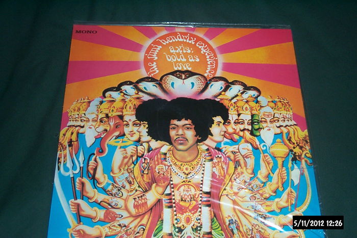 Jimi Hendrix Experience - Axis:Bold As Love Mono LP NM ...