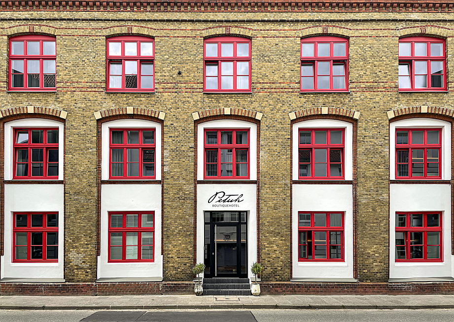  Hamburg
- Das Boutiquehotel wurde in einer denkmalgeschützten Ziegelei eingerichtet.