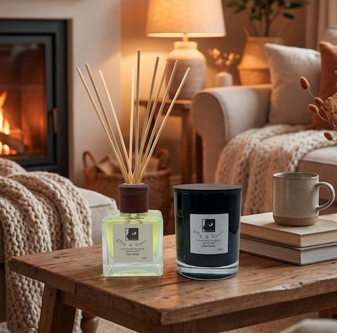 Soy Candle & Reed Diffuser Combo - Cool Citrus