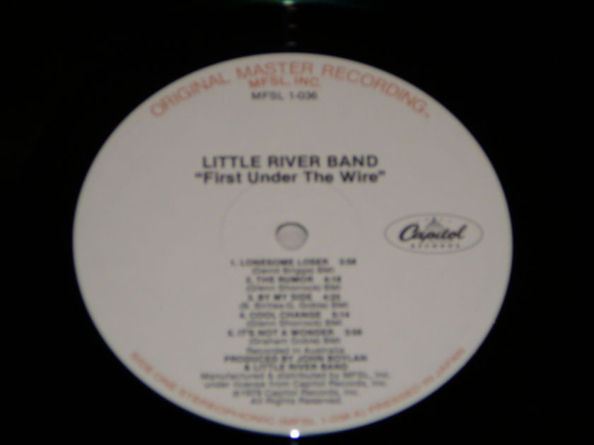 (LP) Little River Band First Under The Wire (MFSL)