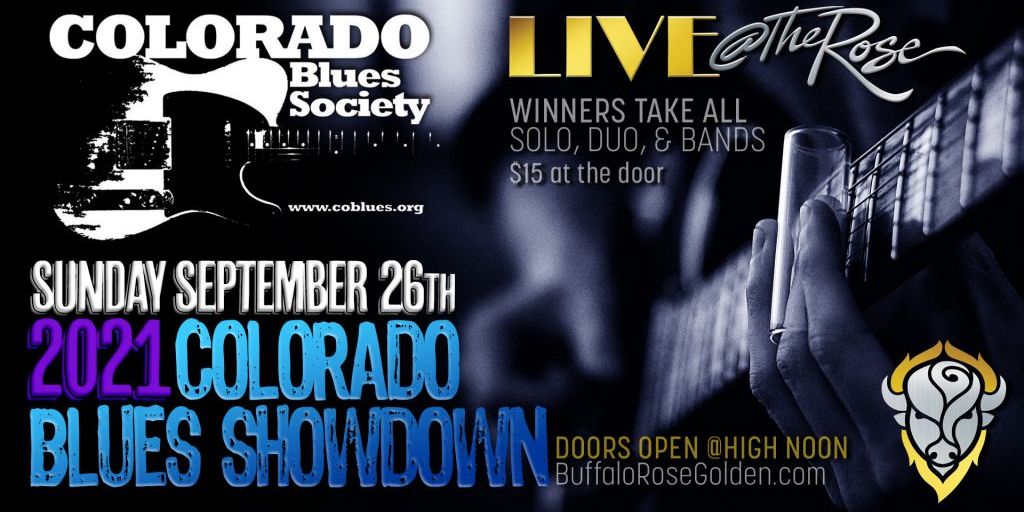 2021 Colorado Blues Showdown promotional image